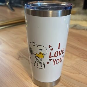 STAINLESS STEEL CHARLIE BROWN TUMBLER